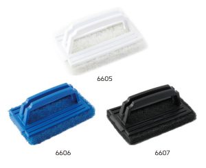 SCOURING PAD BRUSHES